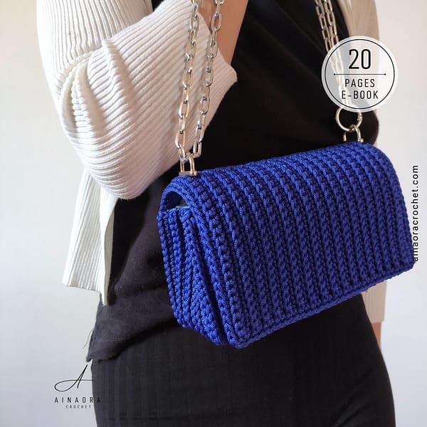 Crochet pochette top